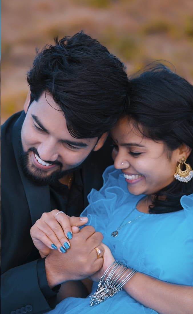 Candid moment from a wedding celebration